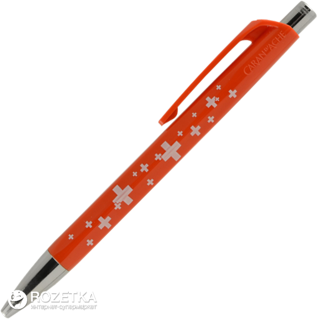 

Ручка шариковая Caran d'Ache 888 Infinite Синяя 0.7 мм Totally Swiss (7630002331272)