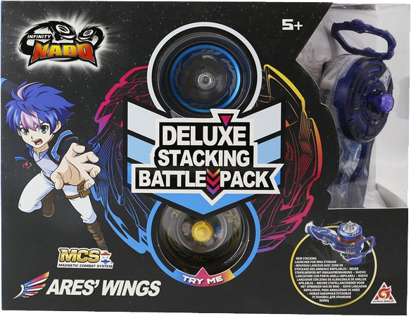 

Волчок Infinity Nado Auldey V серия Deluxe Edition Ares' Wings Крылья Ареса (EU634401H) (6911400392531)