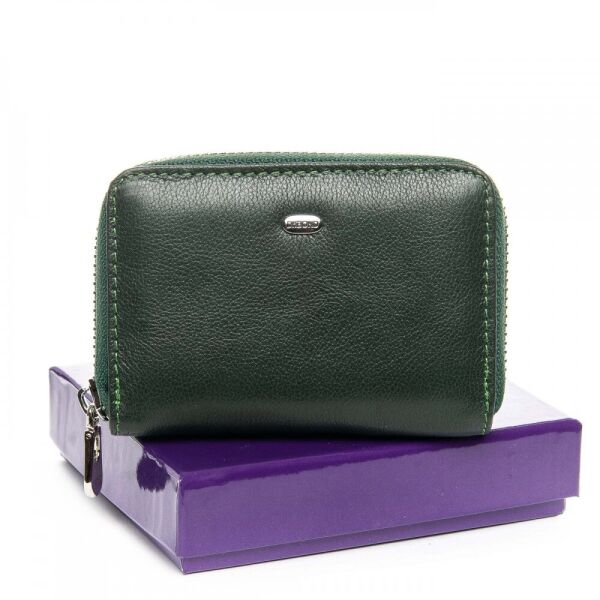 

Женская визитница из кожи Classic DR. BOND WS-2 green