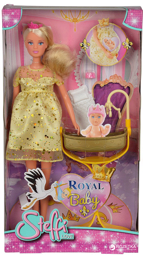Акция на Кукла Simba Steffi Love Штеффи беременная с коляской (5737084) от Rozetka UA