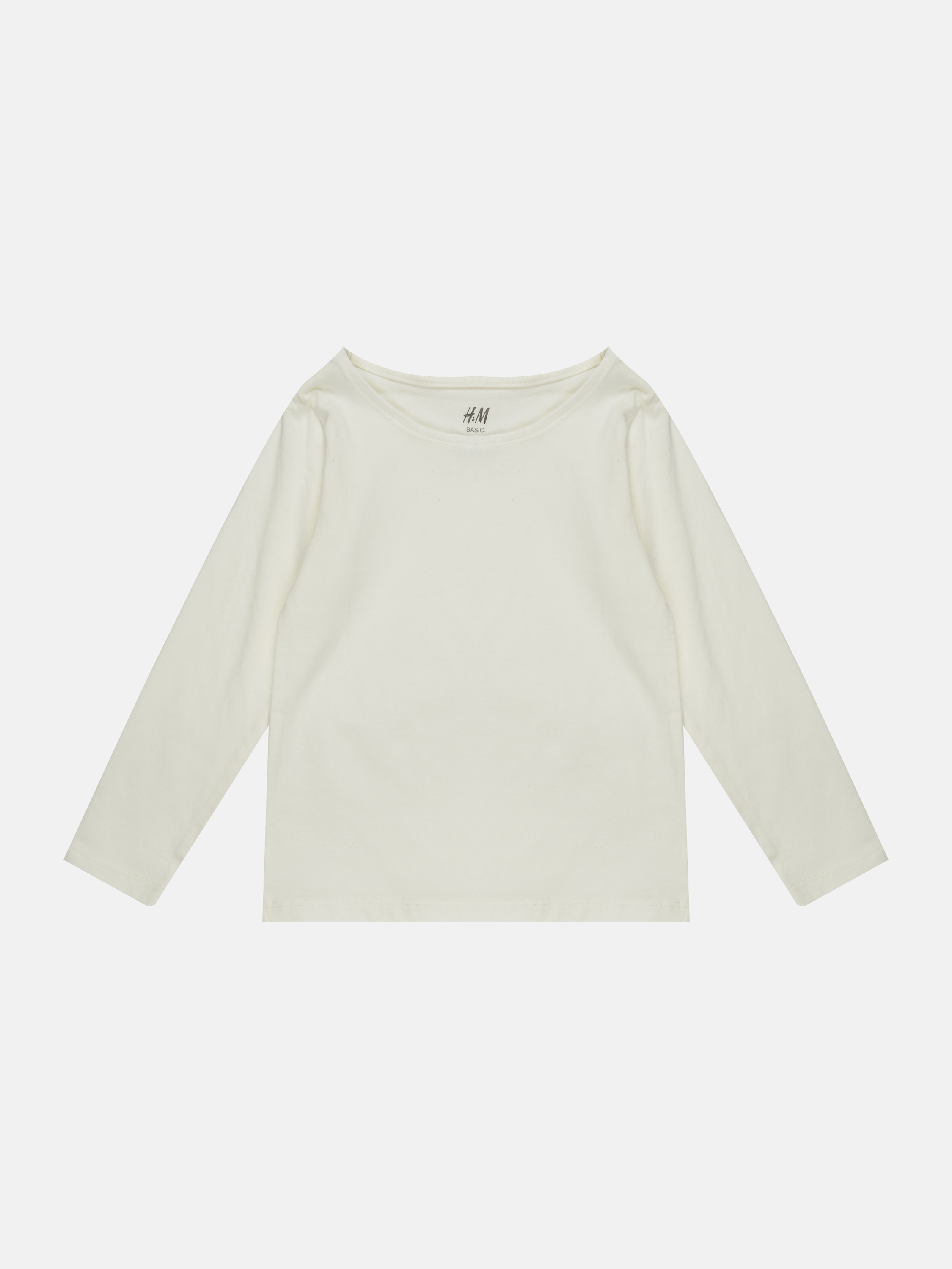 

Лонгслив H&M 5hm03300170 92 см Белый