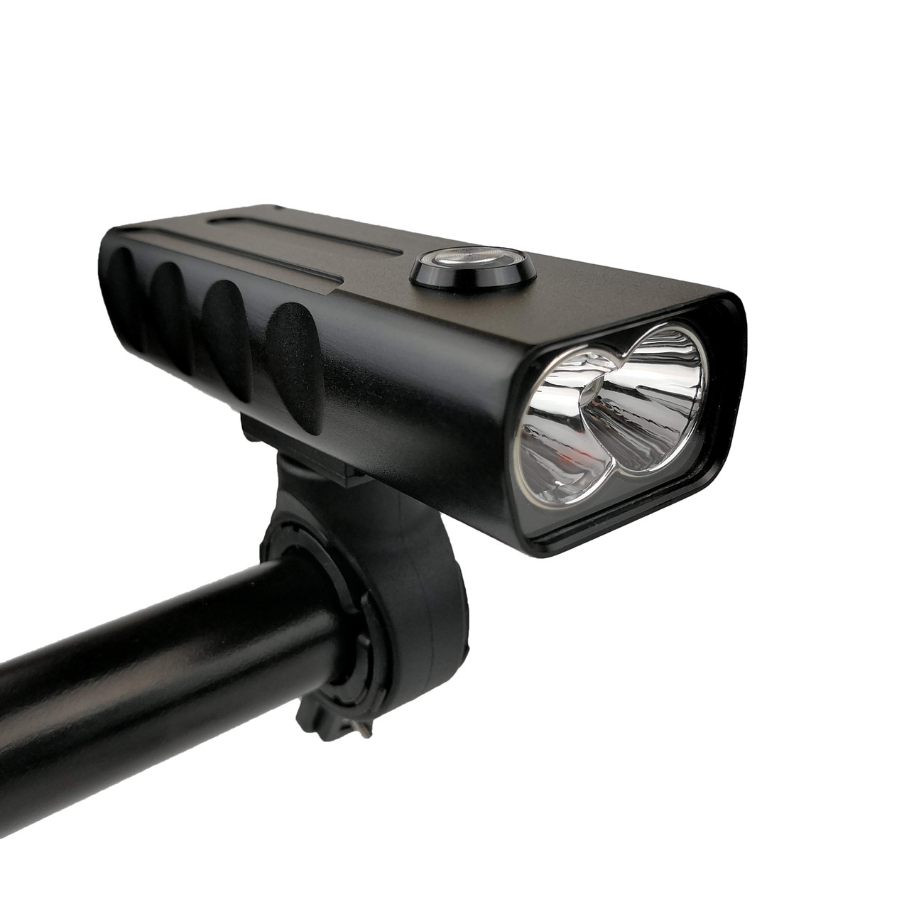 

Велосипедная LED фара T6/L2 USB 1000lumens Черная (ELF-21)