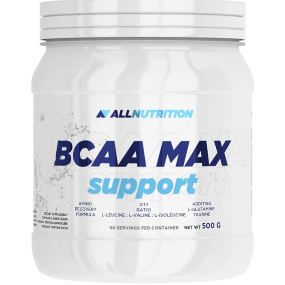 

BCAA аминокислоты AllNutrition BCAA Max Support 500 грамм манго-ежевика (334612-5)