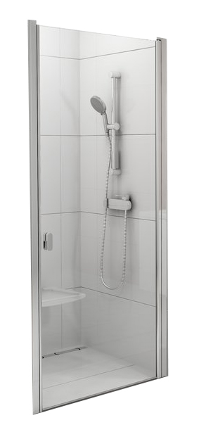 

Душевая дверь RAVAK CHROME CSD1-80 Transp satin 0QV40U00Z2