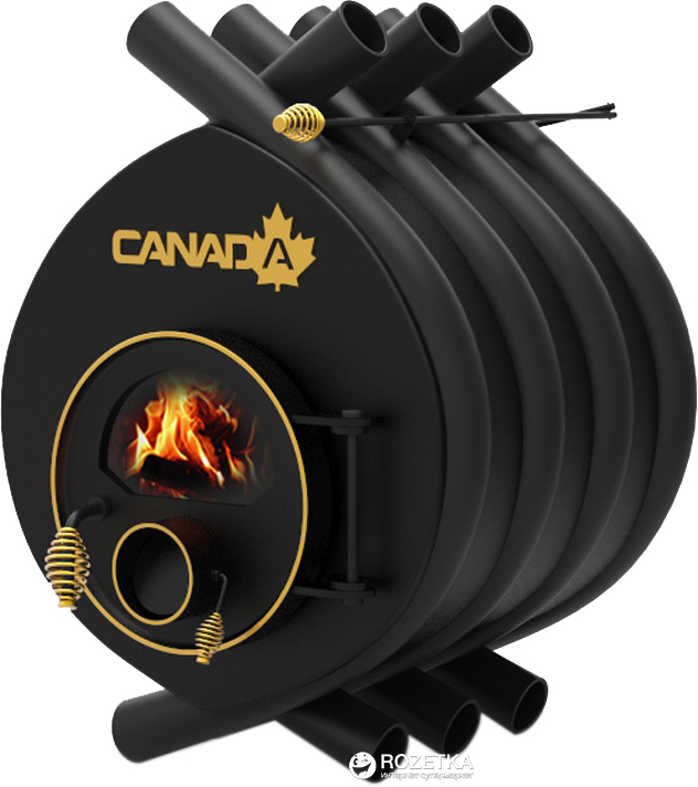 

Печь калориферная для дома и дачи Canada О1 Classic со стеклом (СK-0120050P)