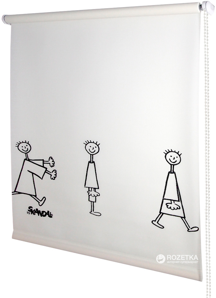 

Ролета тканевая Деко-Сити Стандарт 140 x 170 см Игра