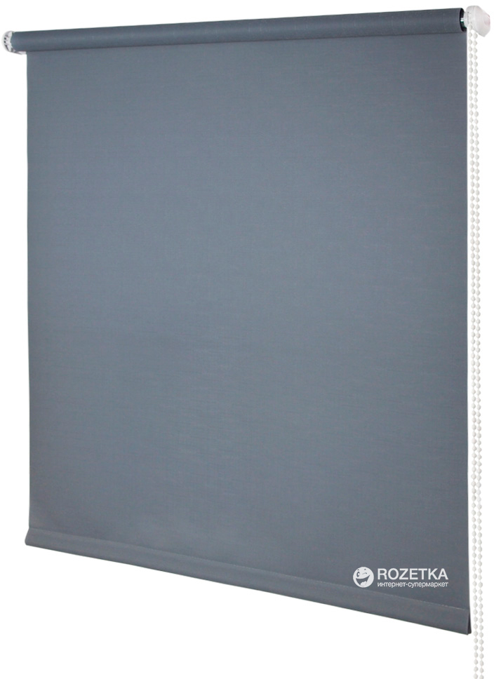 

Ролета тканевая Деко-Сити Мини 48 x 170 см, лен, Серая