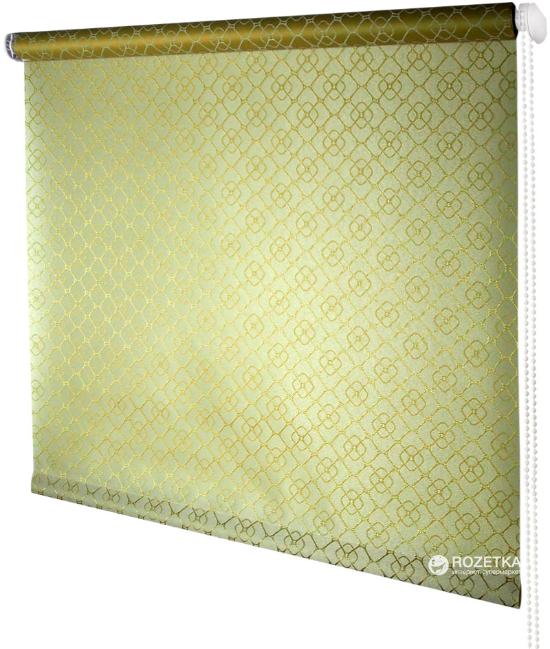 

Ролета тканевая Деко-Сити Мини 52 x 170 см, Витраж Золото