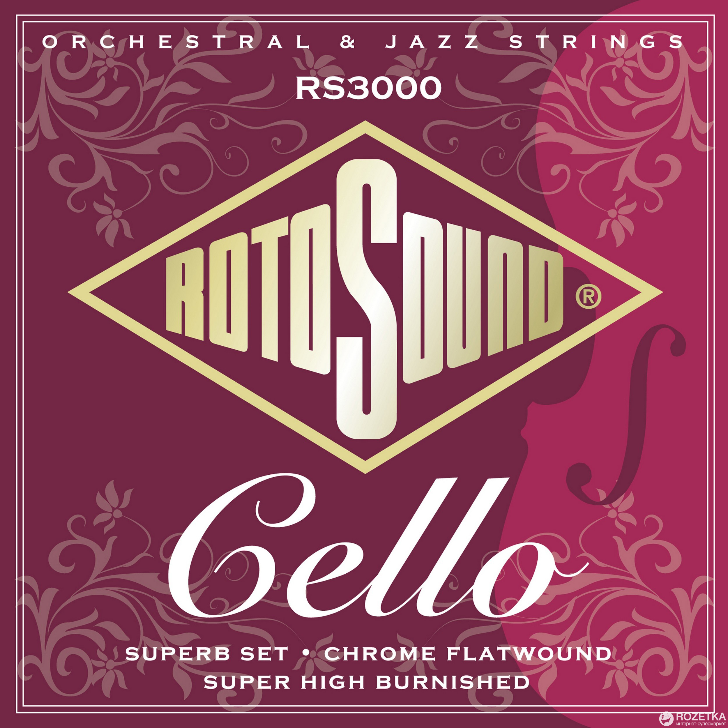 

Струны для виолончели RotoSound RS3000 4/4 (RS-0386)