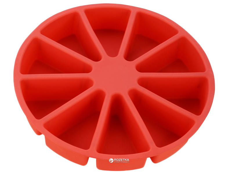 

Форма для пирожных Calve силиконовая 30х5 см Красная (CL-4600-К)