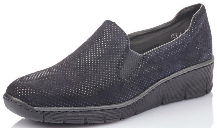 

Слипоны Rieker 53766-18 39(р) синие