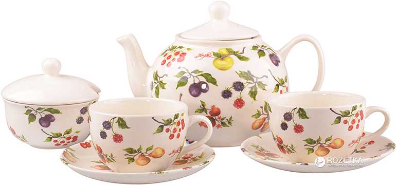 

Чайный набор Claytan Ceramics 910 Фрут Сизон 240 мл из 14 предметов (910-090)