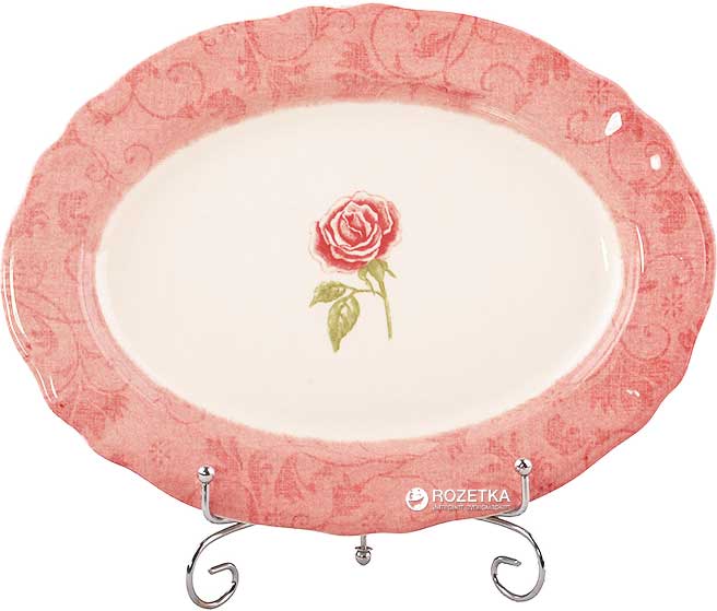 

Блюдо овальное Claytan Ceramics 910 Дамаск Фловер Пинк 30 см (910-082)