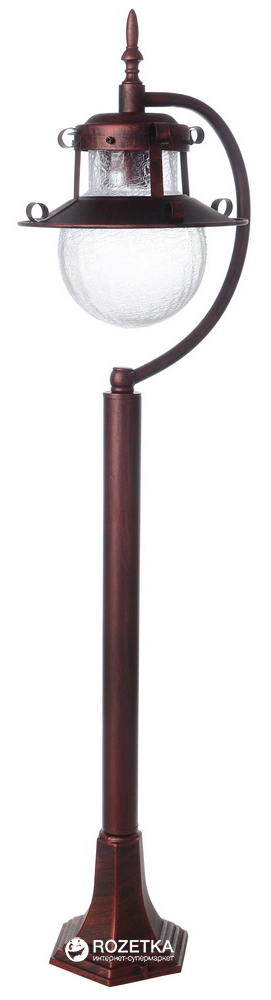 

Уличный столбик Brille GL-105 DL BK/RED (34-082)
