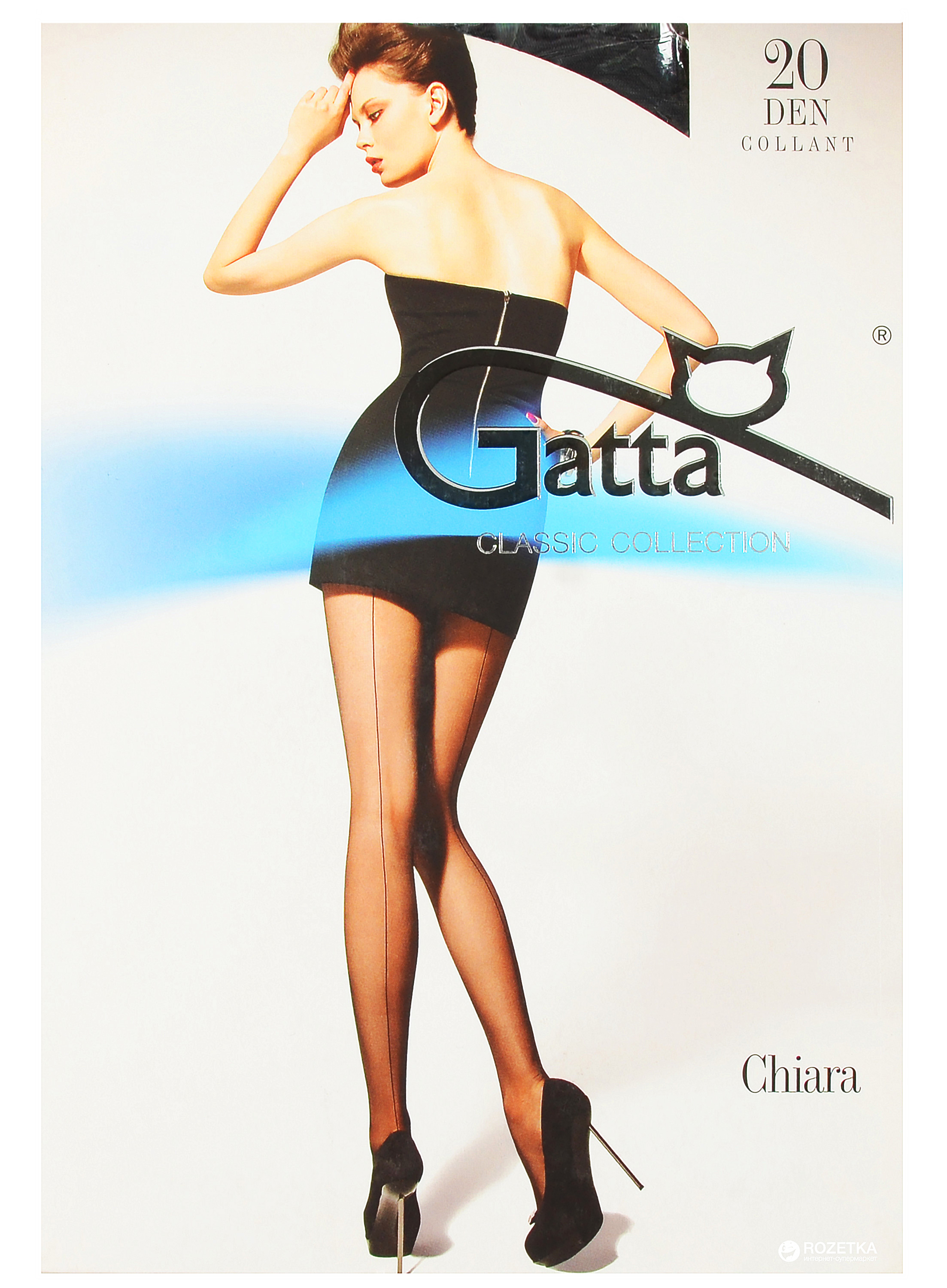 

Колготки Gatta Chiara 20 Den  р Nero, Колготки Gatta Chiara 20 Den 3 р Nero
