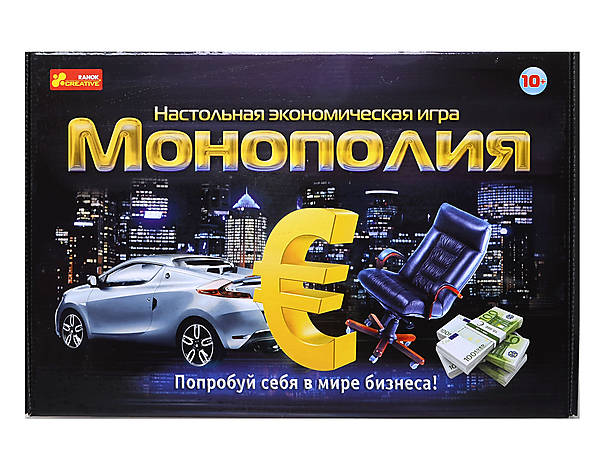 

Настольная игра для детей «Монополия» RANOK-CREATIVE (5807)