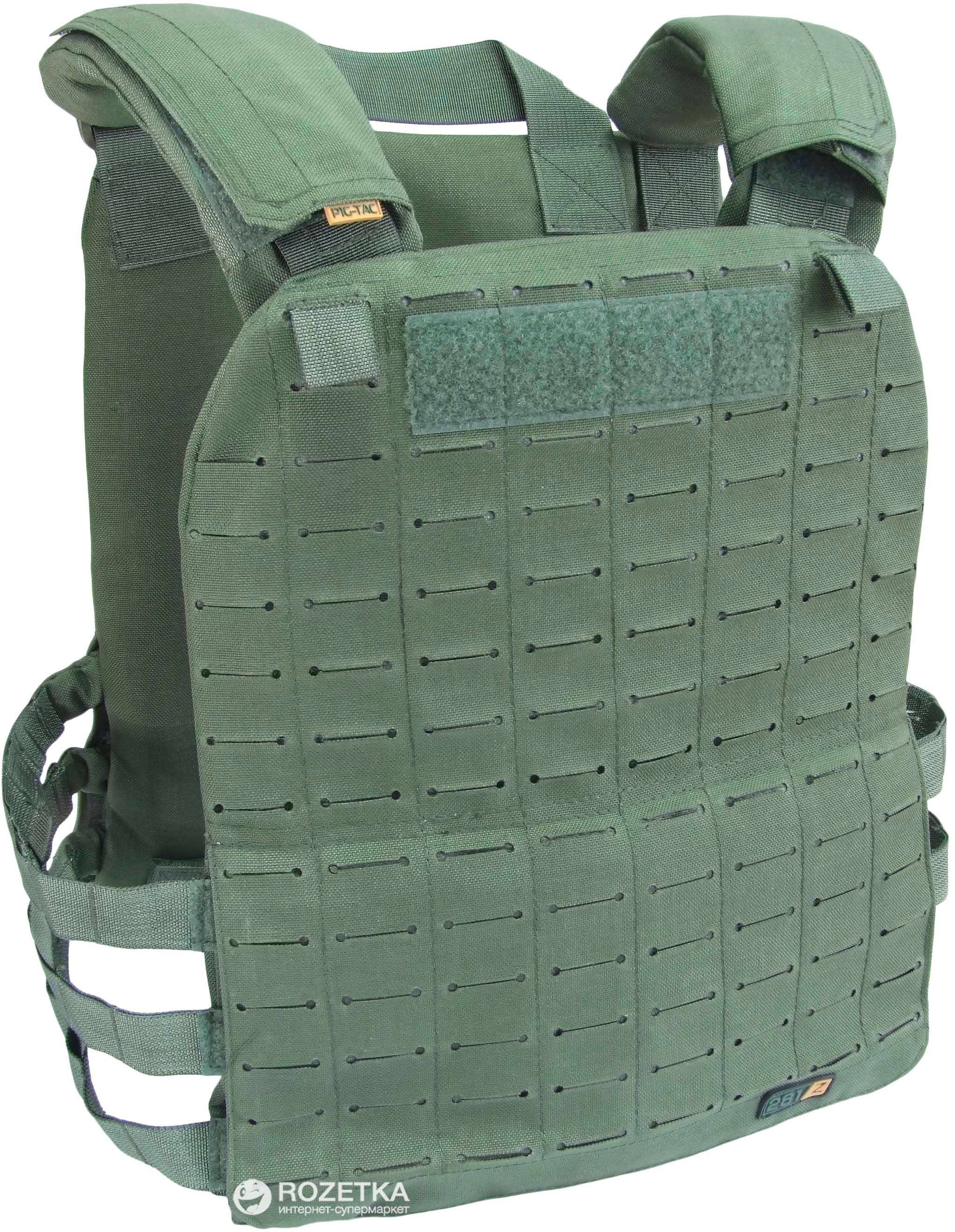 

Жилет полевой защитный P1G-Tac BattleField PlateCarrier UA281-50081-G6-CG Camo Green