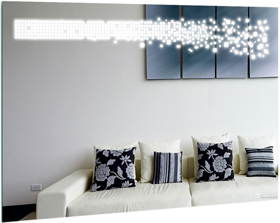 

Зеркало Liberta LED SABIA 1200х700 кн4 часыС