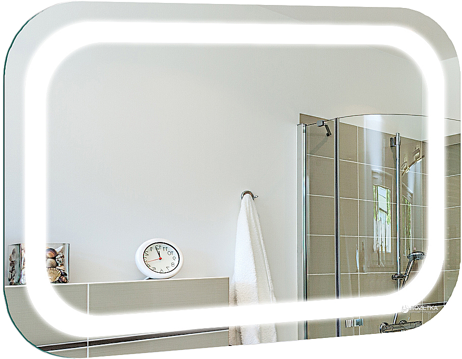 

Зеркало Liberta LED LONATO 600х800 сенсор5 часыС