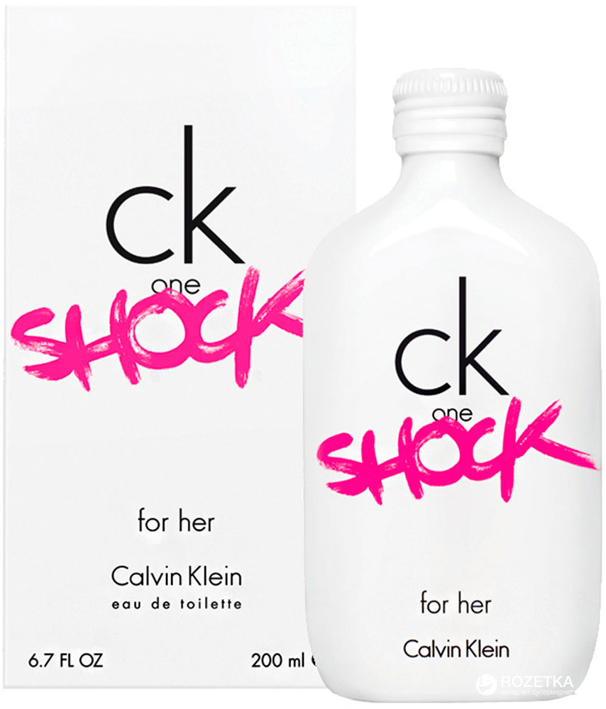 Акция на Туалетная вода для женщин Calvin Klein One Shock For Her 200 мл (3607342401860/3607342401822) от Rozetka UA