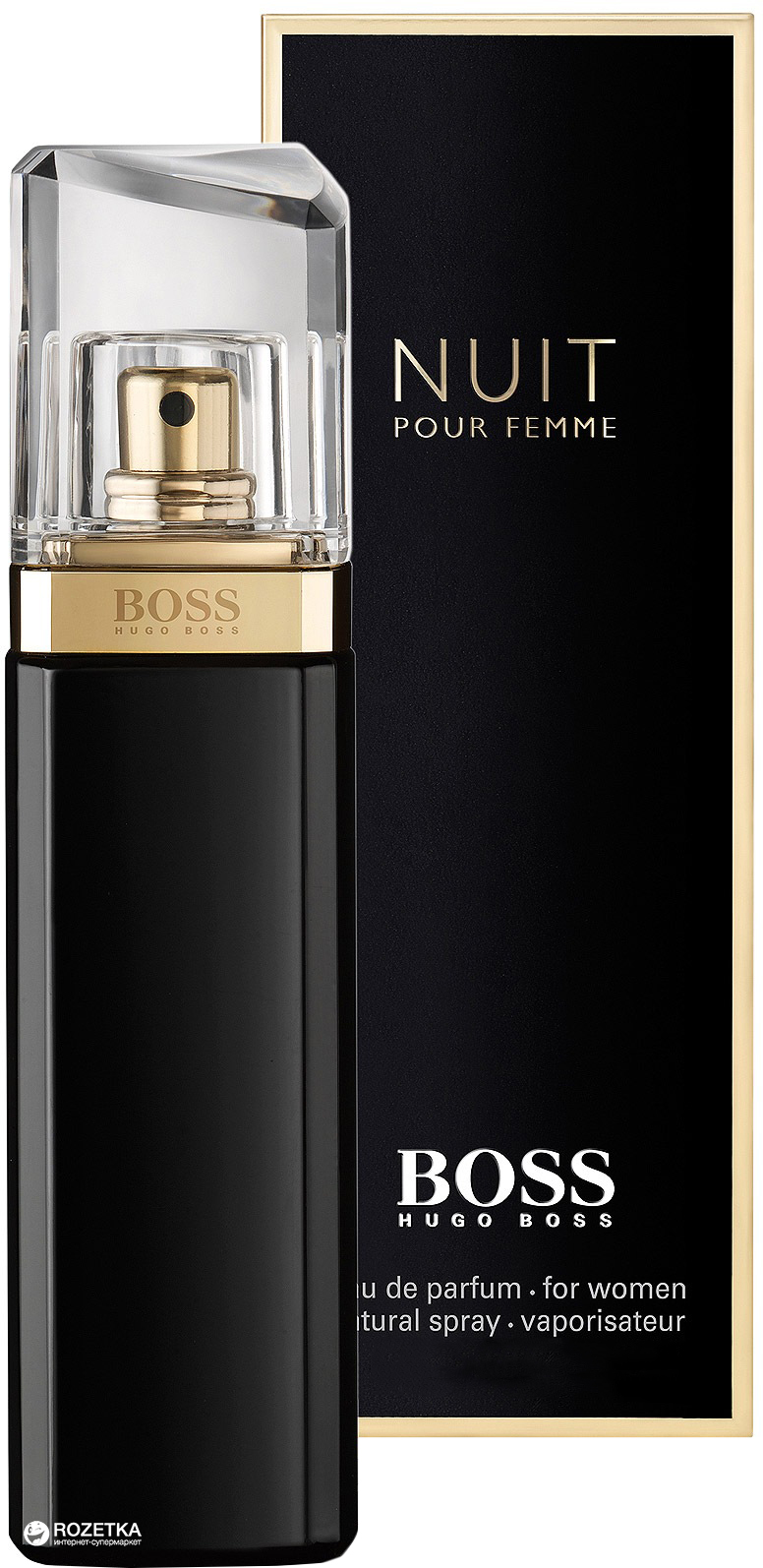 Акція на Парфюмированная вода для женщин Hugo Boss Boss Nuit Femme 30 мл (7370525499102/737052549910) від Rozetka UA