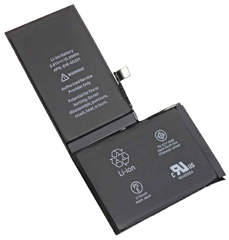 

Аккумулятор для Apple iPhone X 2716mAh (616-00351) original PRC