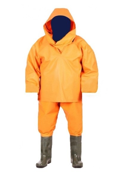 

Костюм UKOVEX PU герметичный с вейдерсами  Оранжевый, Костюм UKOVEX PU герметичный с вейдерсами 2XL Оранжевый