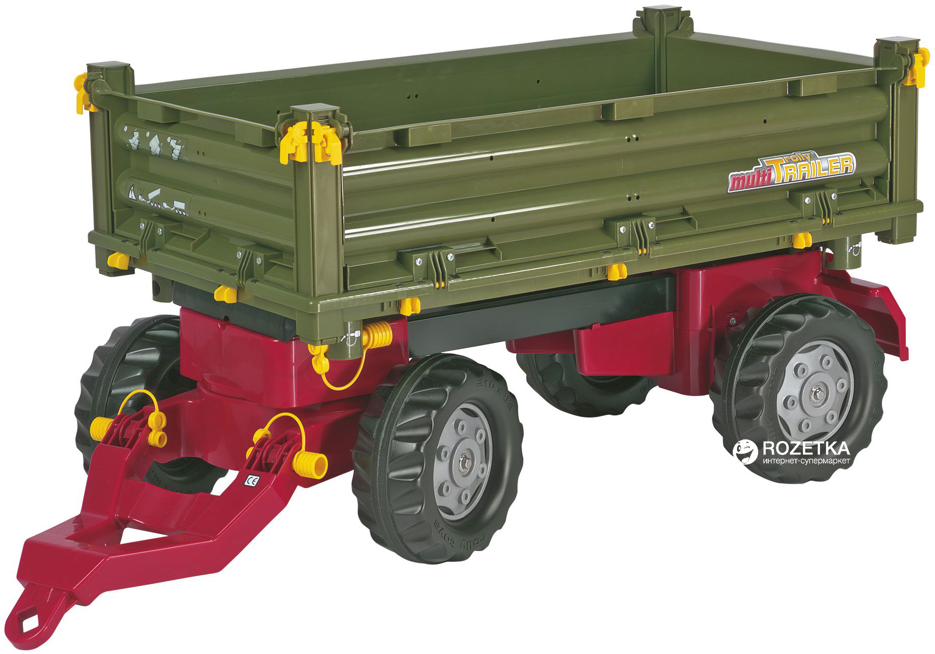 

Прицеп на 4-х колесах Rolly Toys RollyMulti Trailer Зеленый (125005)