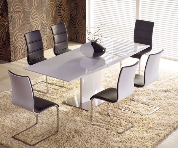 

Обеденный стол Halmar Marcello 180-220x90x76 см Белый