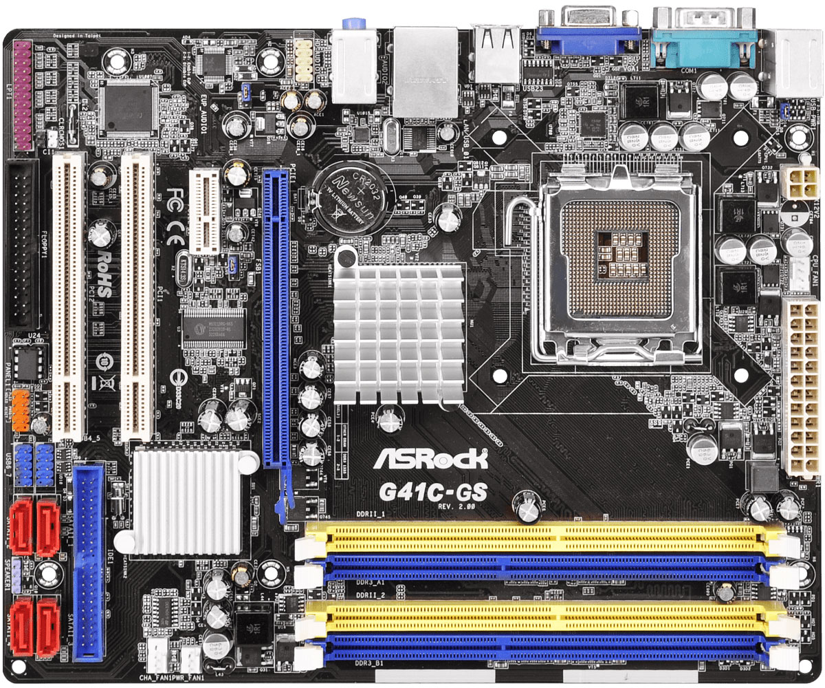 

Материнская плата ASRock G41C-GS R2.0 (s775, Intel G41 + Intel ICH7, PCI-Ex16)