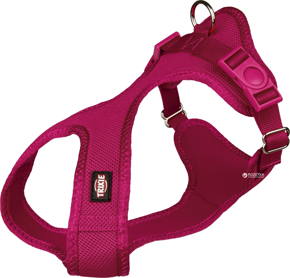 

Шлея Trixie 16278 Soft мягкая S 33-50 см 20 мм Фуксия
