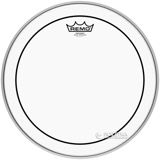 

Пластик Remo Pinstripe Clear Crimplock 14" (22158)