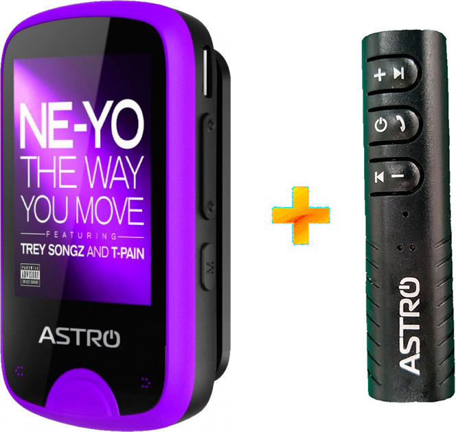 

MP3-плеєр Astro M5 8GB Black/Purple