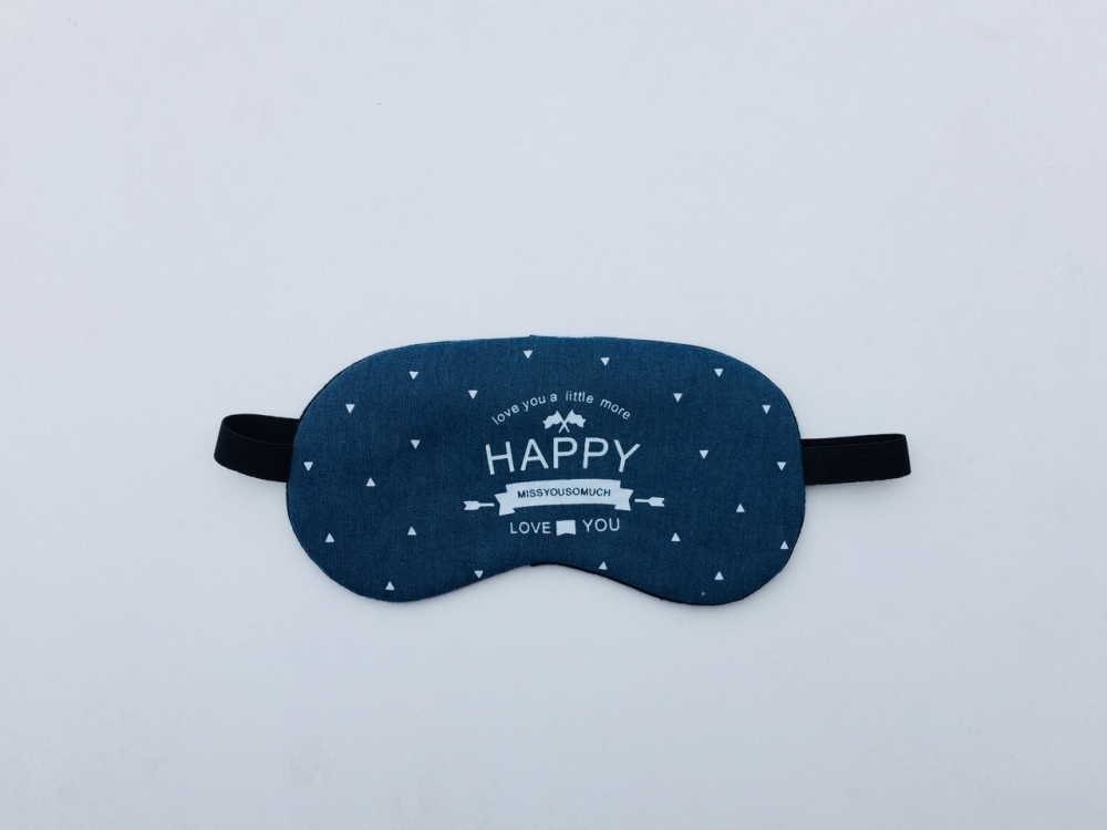 

Маска для сна с охлаждающим эффектом гелевой вставкой Happy