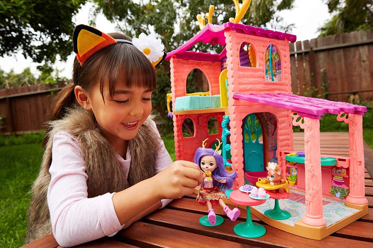 Игровой набор Лесной домик оленя Данессы Enchantimals GRB Cozy Deer House  Playset – фото, отзывы, характеристики в интернет-магазине ROZETKA от  продавца: TRENDOVO | Купить в Украине: Киеве, Харькове, Днепре, Одессе,  Запорожье, Львове