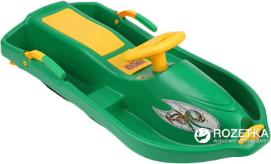 

Зимние санки Plastkon Снежная лодка Зеленые (8595096943239)