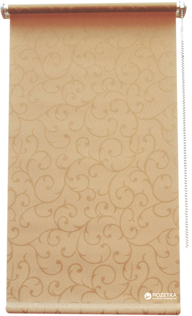 

Ролета тканевая Магия Amelia 47x160 см Кофе