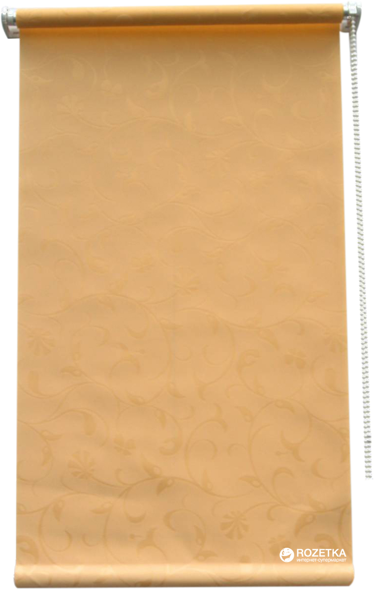 

Ролета тканевая Магия Clover 42x160 см Персиковая