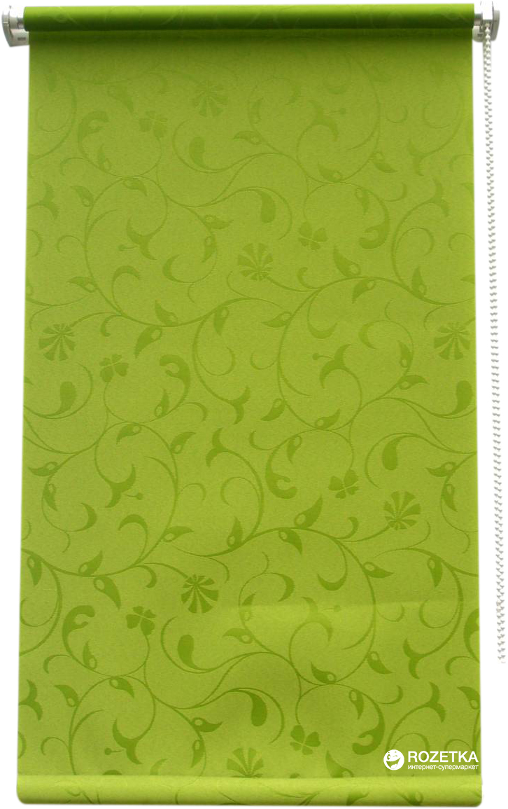 

Ролета тканевая Магия Clover 115x160 см Лайм