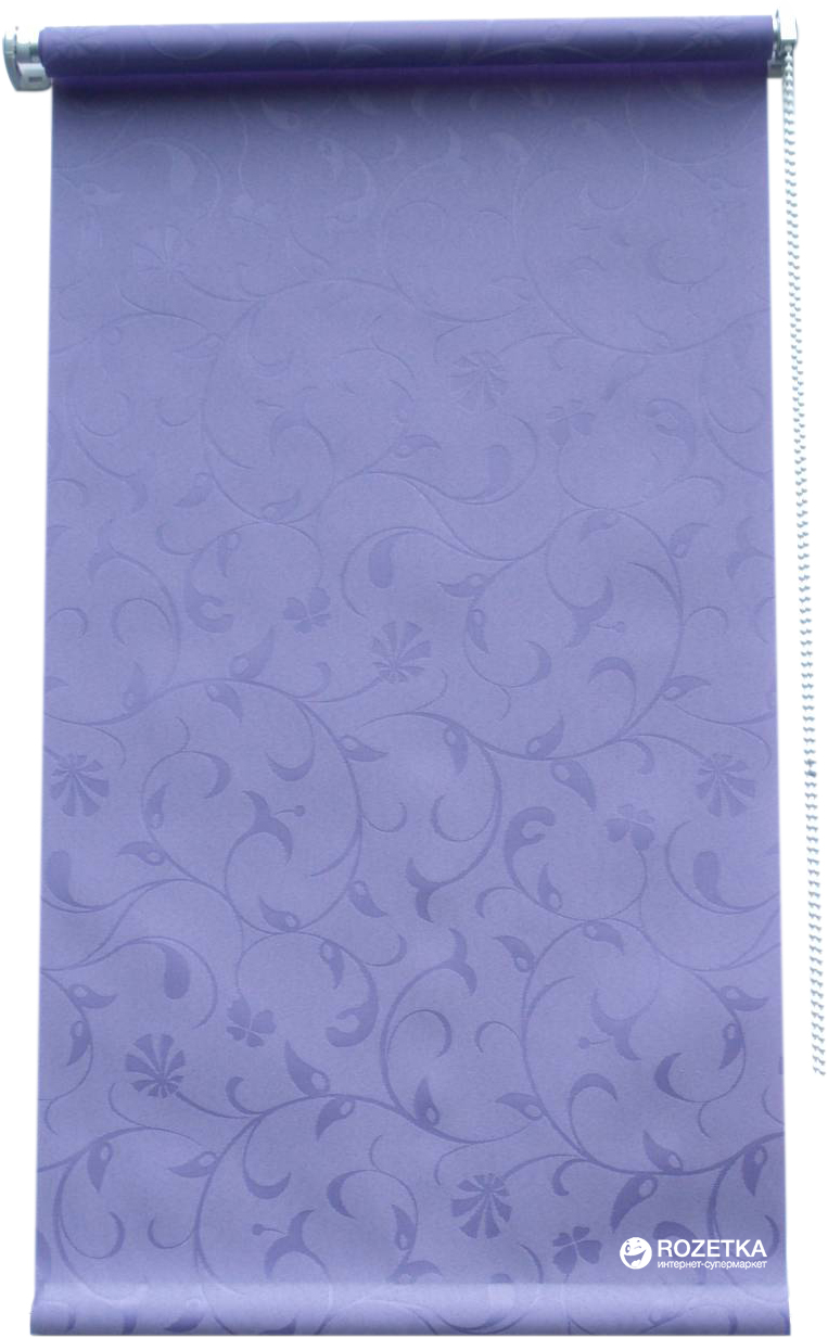 

Ролета тканевая Магия Clover 42x160 см Лаванда