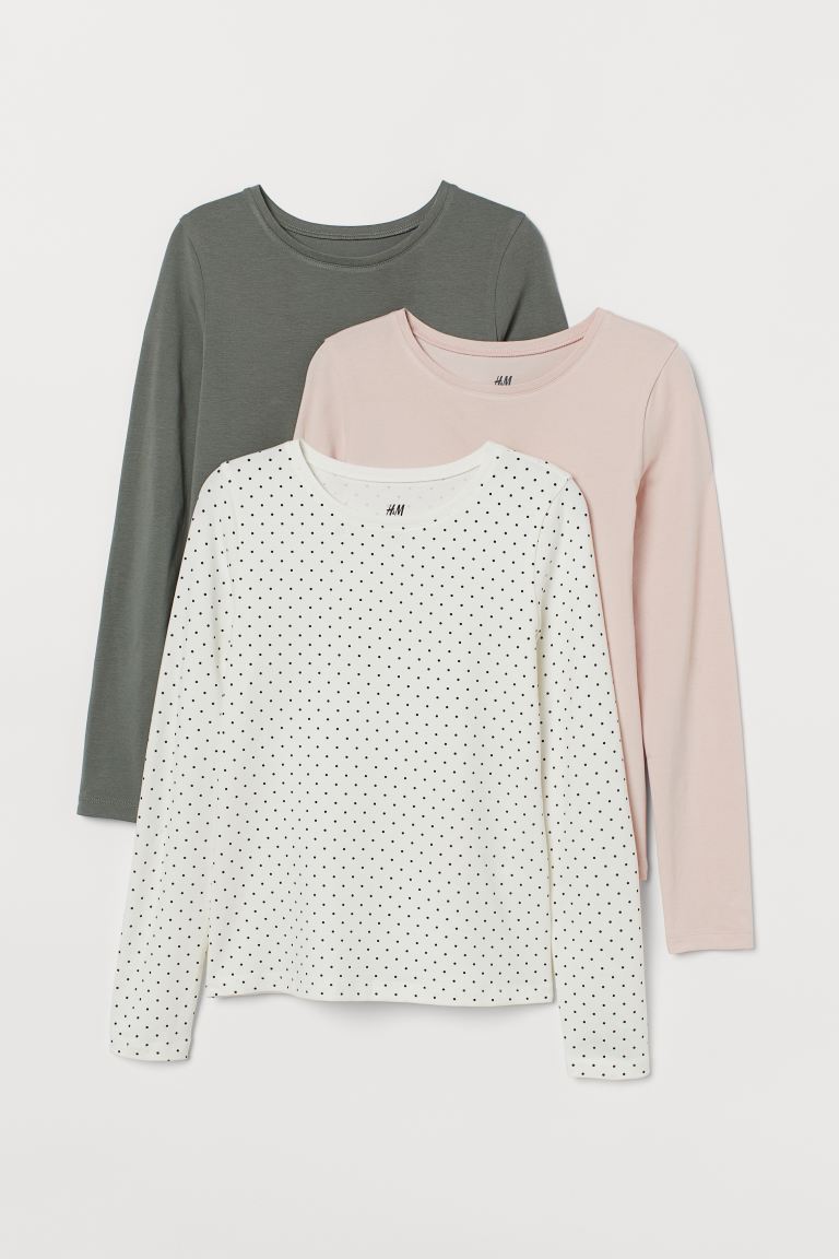 

Регланы для девочки 3 шт H&M