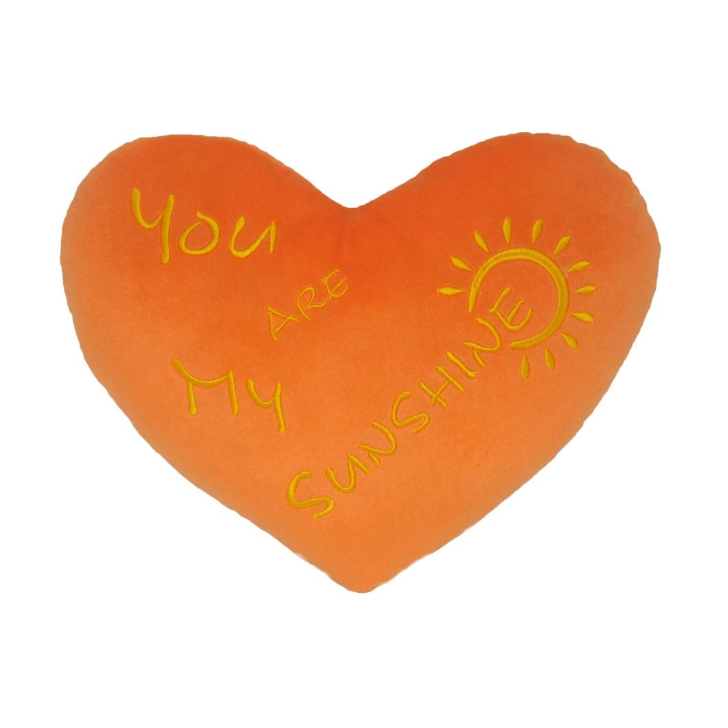 

Подушка-валентинка подарок для влюблённых на день святого Валентина "You are my Sunshine" (16_142)