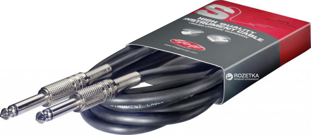 

Инструментальный кабель Stagg SGC10 10 м