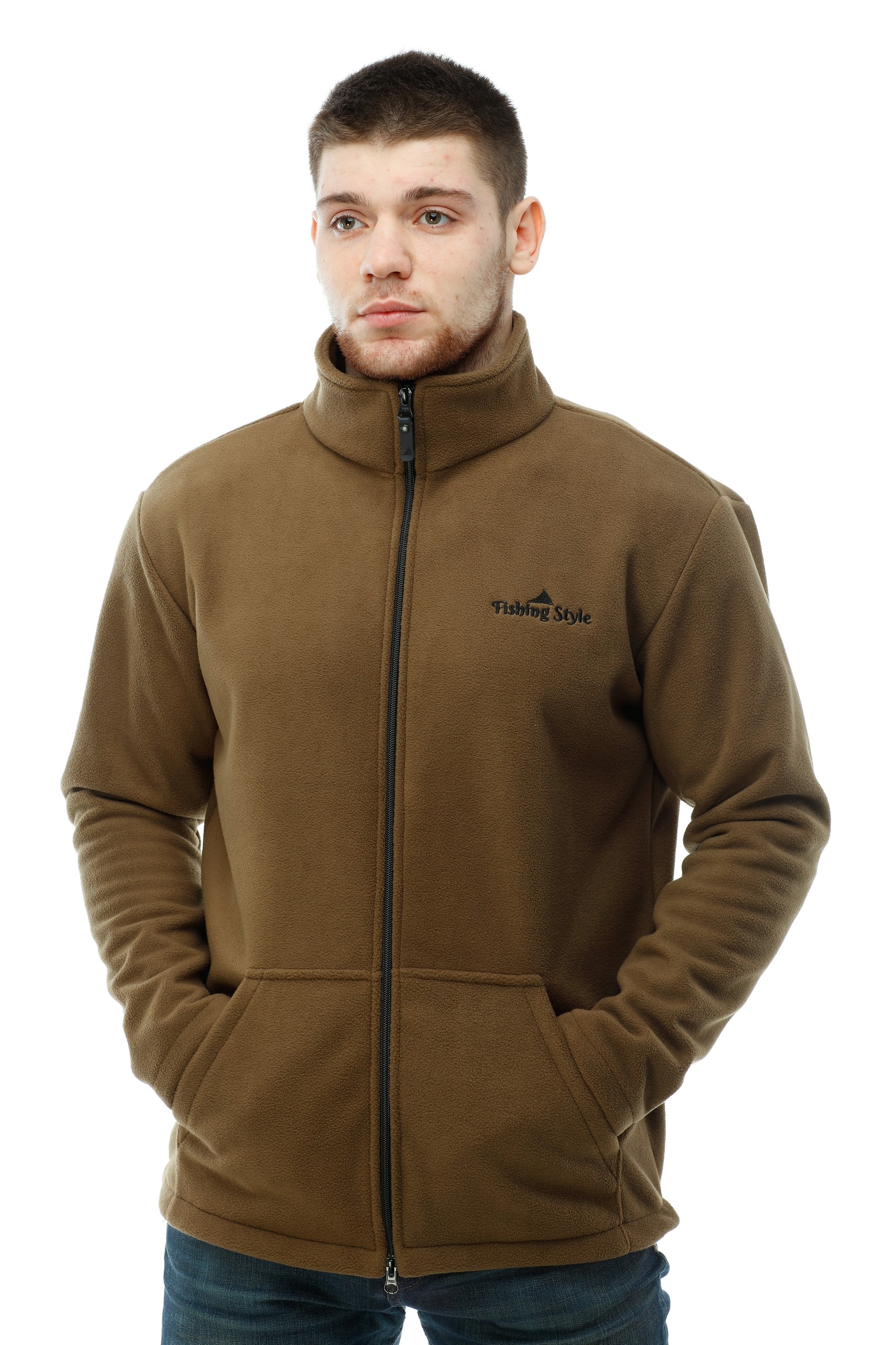 

Толстовка на молнии Fishing Style Fleece Shtorm Оливковый S 013D_S