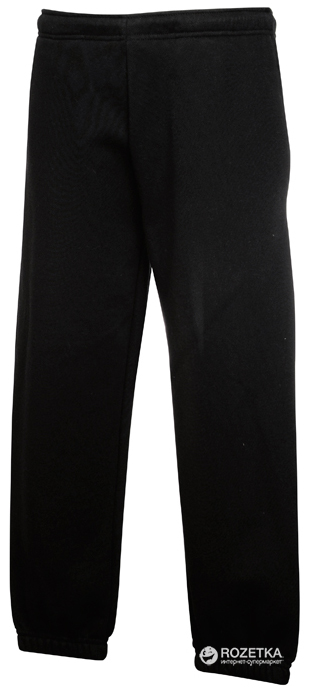 

Спортивные брюки Fruit of the loom Kids Premium 064025036 152 см Черные