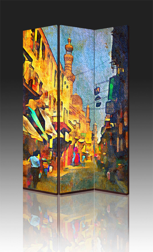 

Ширма Промарт Україна Каир Египет Рынок 120х180 см