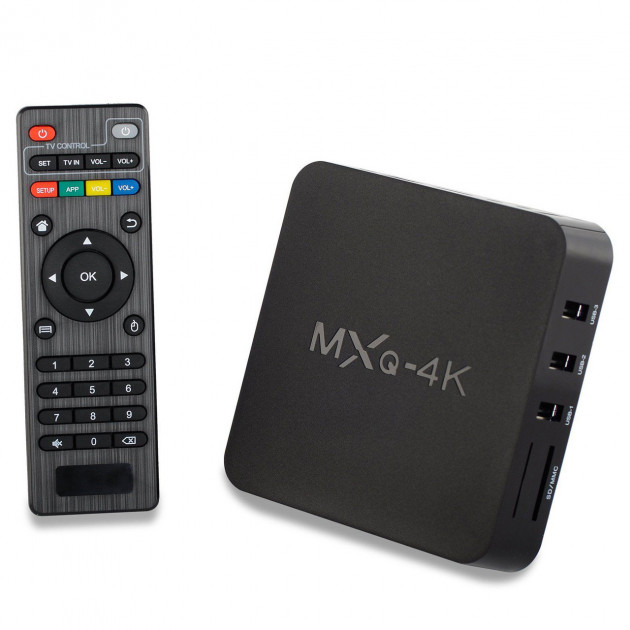 Смарт приставка для телевизора Android SMART TV HDMI MXQ NEW GRAPE 4К ...