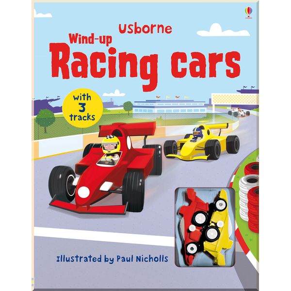 

Usborne Wind-up Racing Cars (Wind-up Books). Sam Taplin. ISBN:9781409507819
