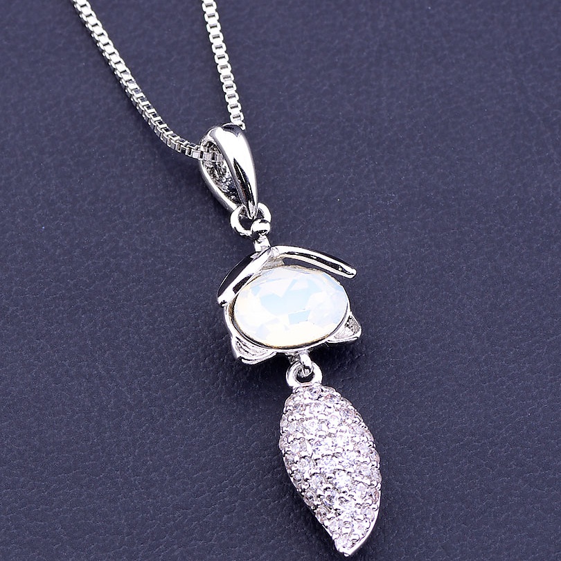 

Подвеска 'XUPING' Swarovski 40 см. (родий) 088608