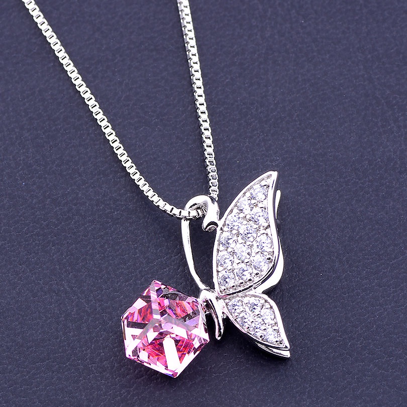 

Подвеска 'XUPING' Swarovski 40 см. (родий) 088635